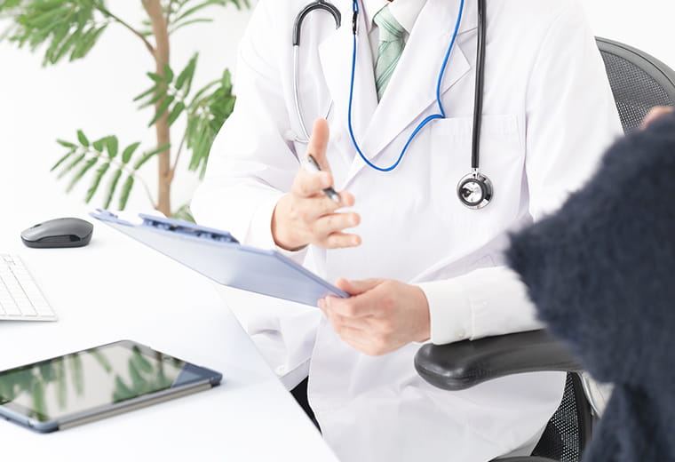 総合内科専門医が日常の体調管理から専門的な診療まで幅広く対応